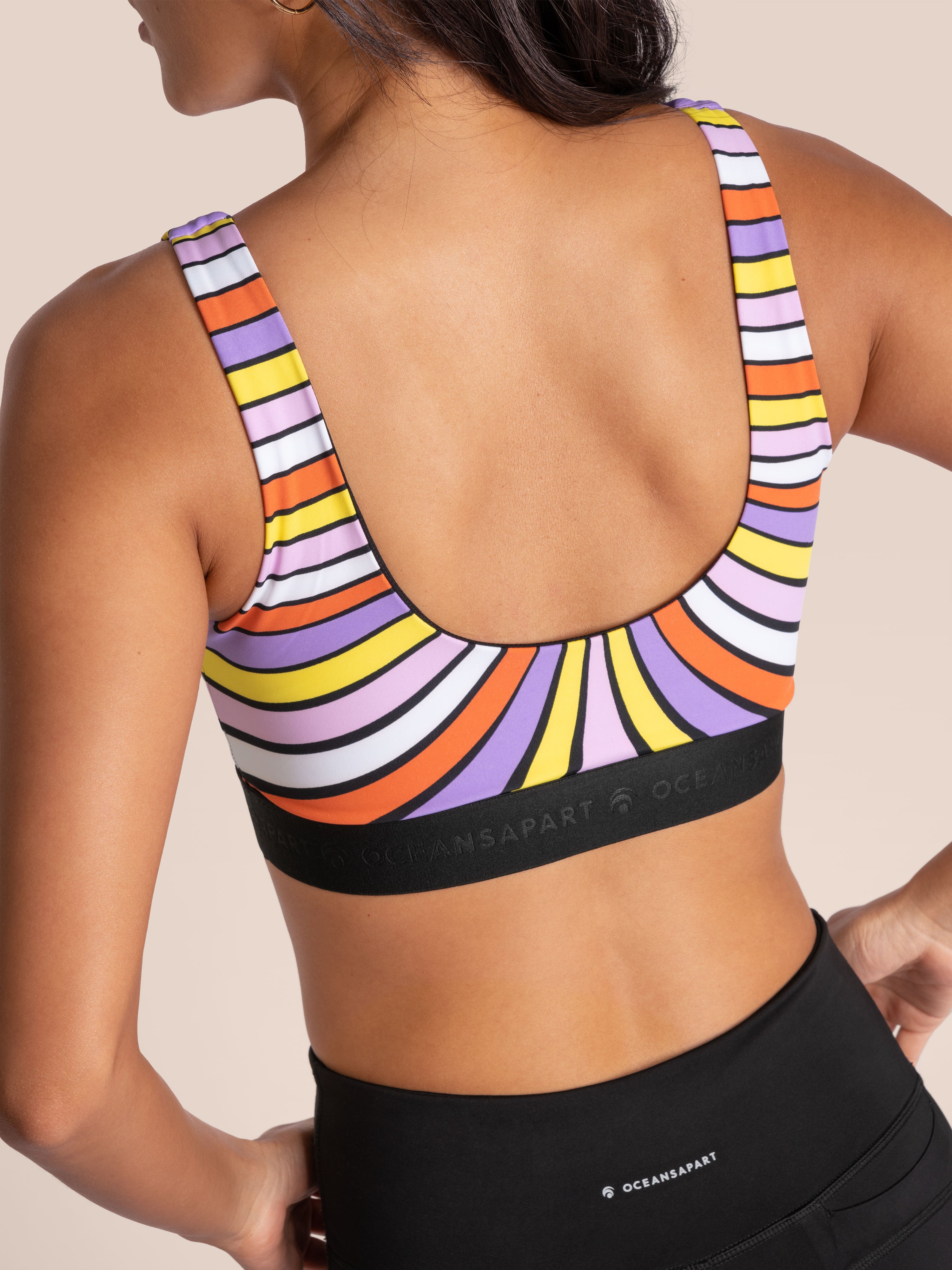 Allover Rainbow Bra