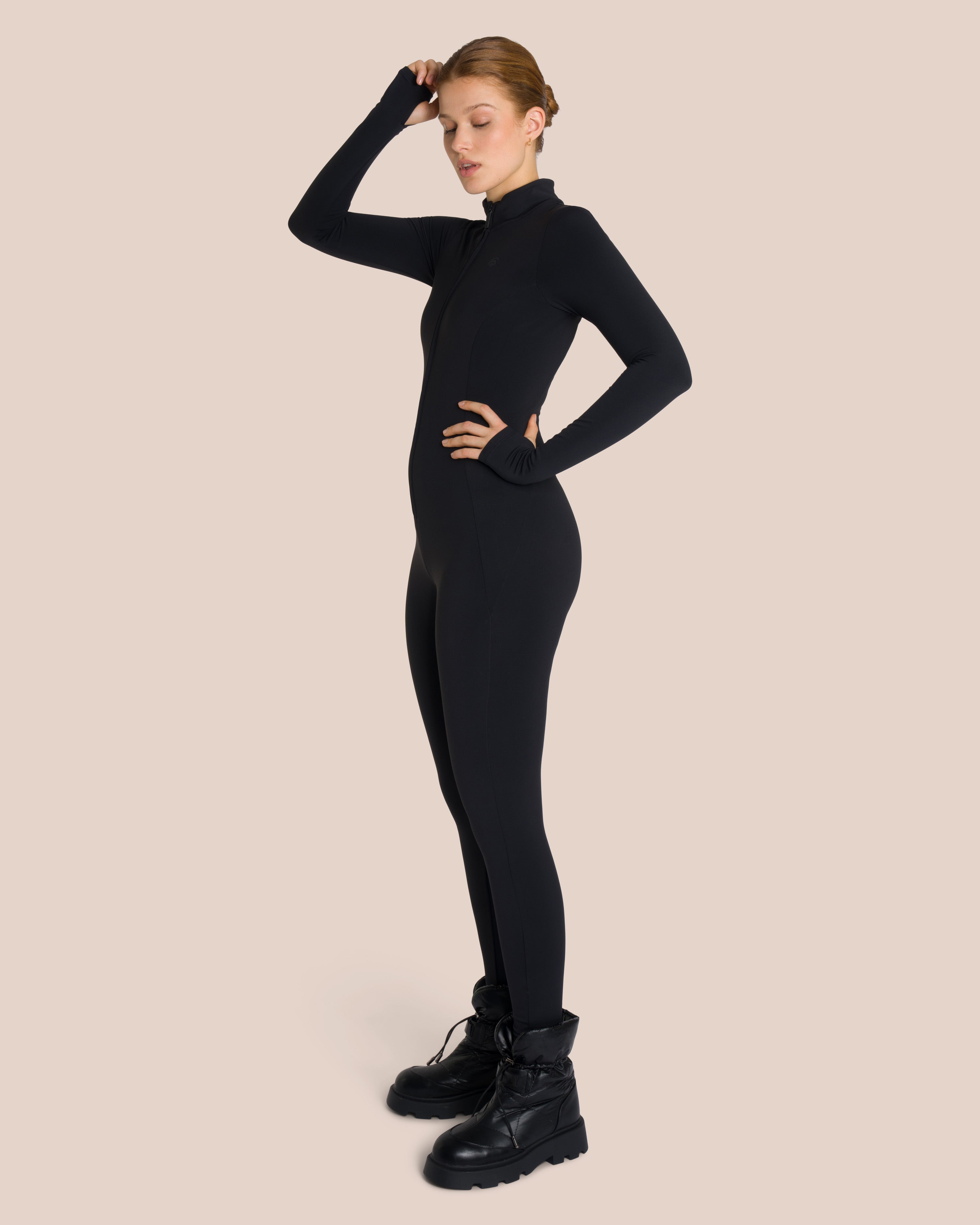 Florence Jumpsuit Set - Black