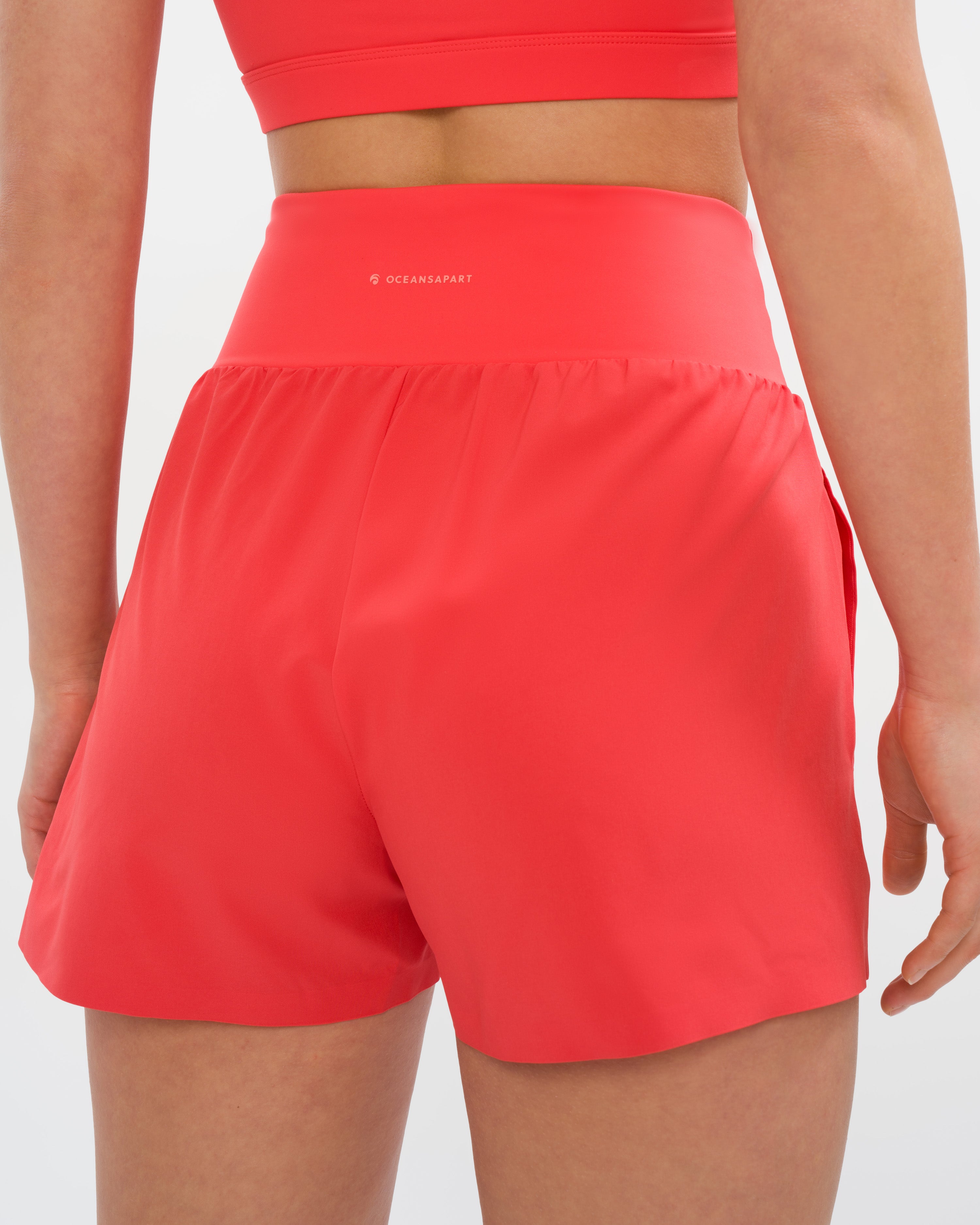 Marina Short Cropped Set Deluxe - Lillet Red & Light Lillet Red