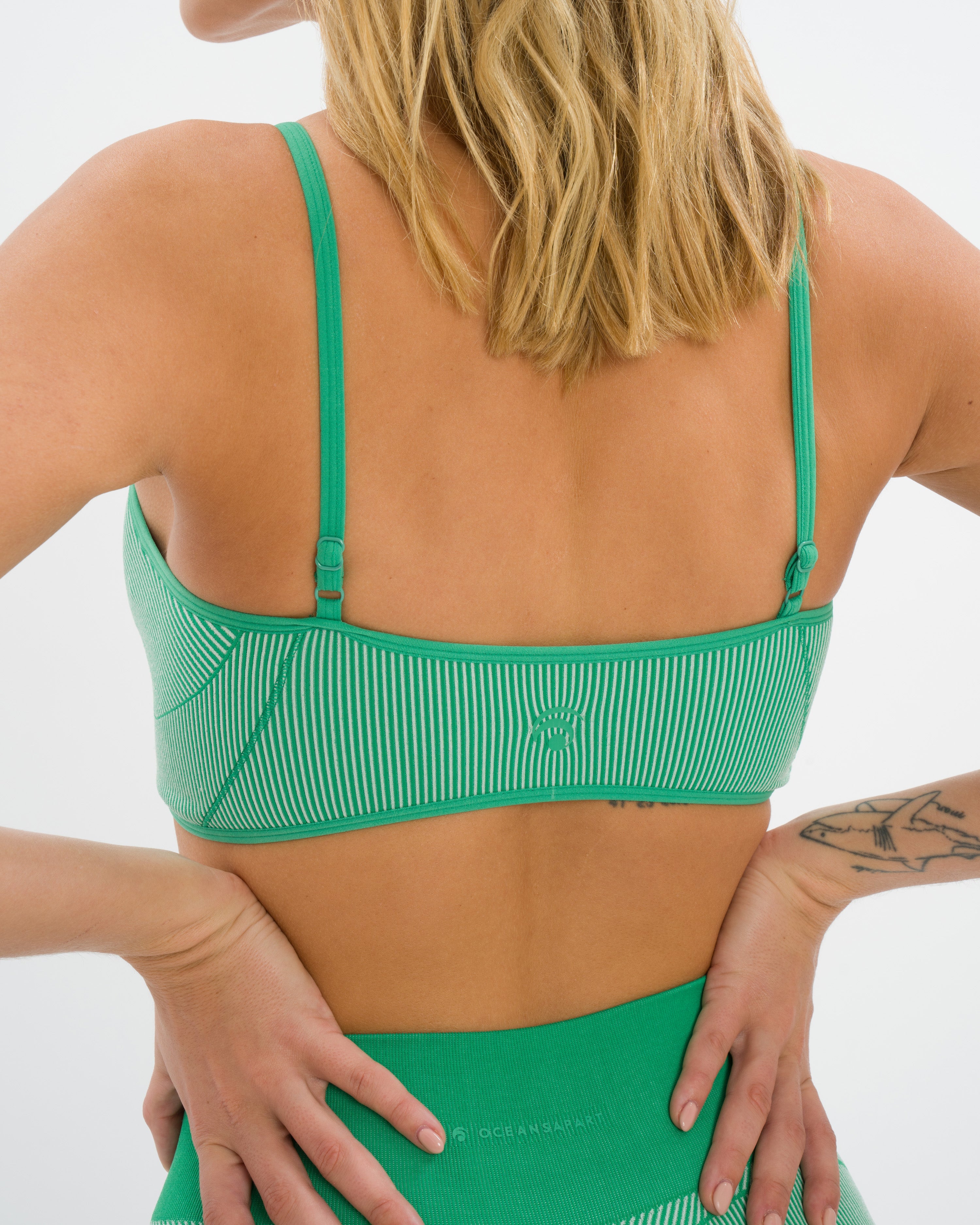 Serena Hotpant Set Deluxe - Holly Green & Cider Green