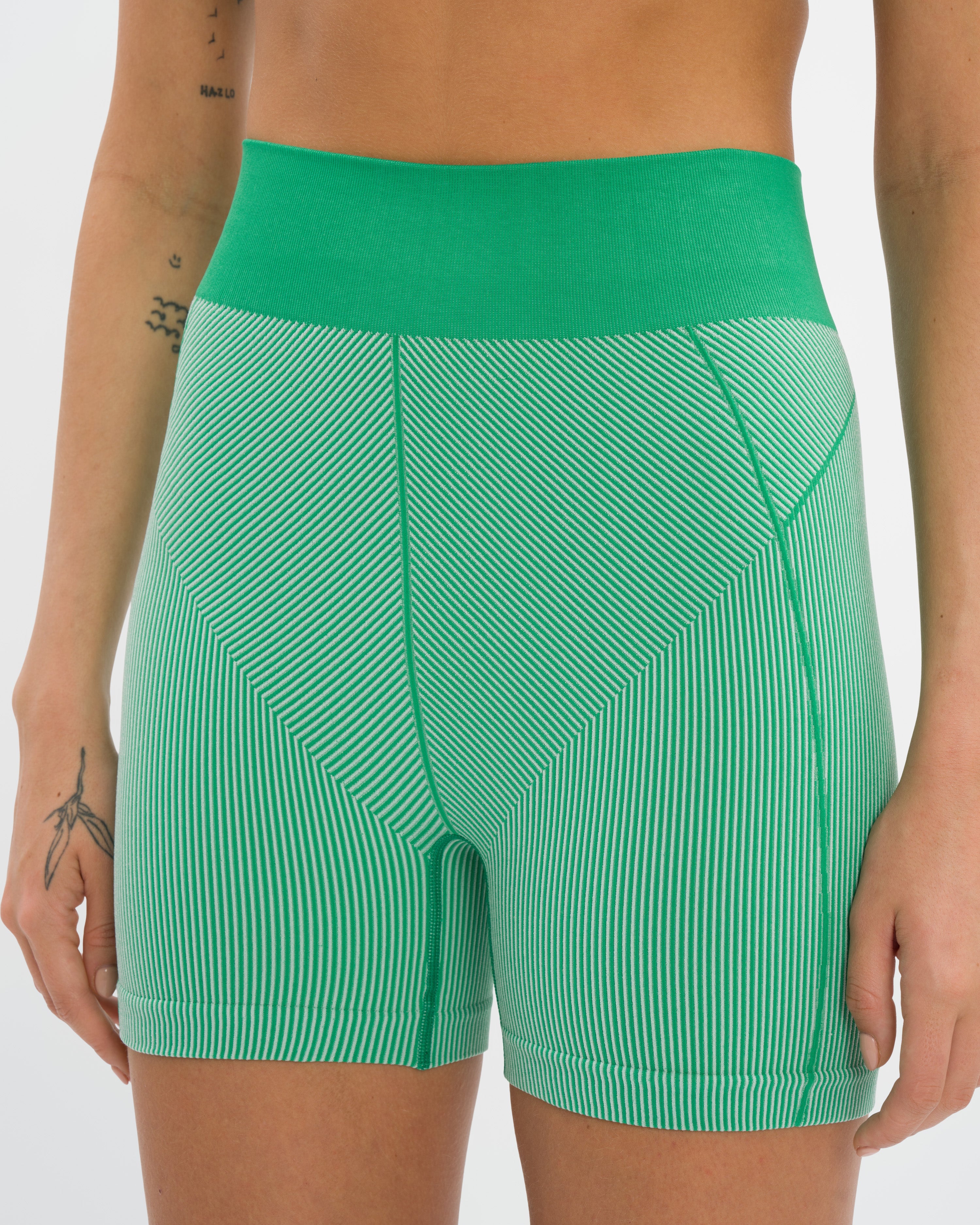 Serena Hotpant Set Deluxe - Holly Green & Cider Green