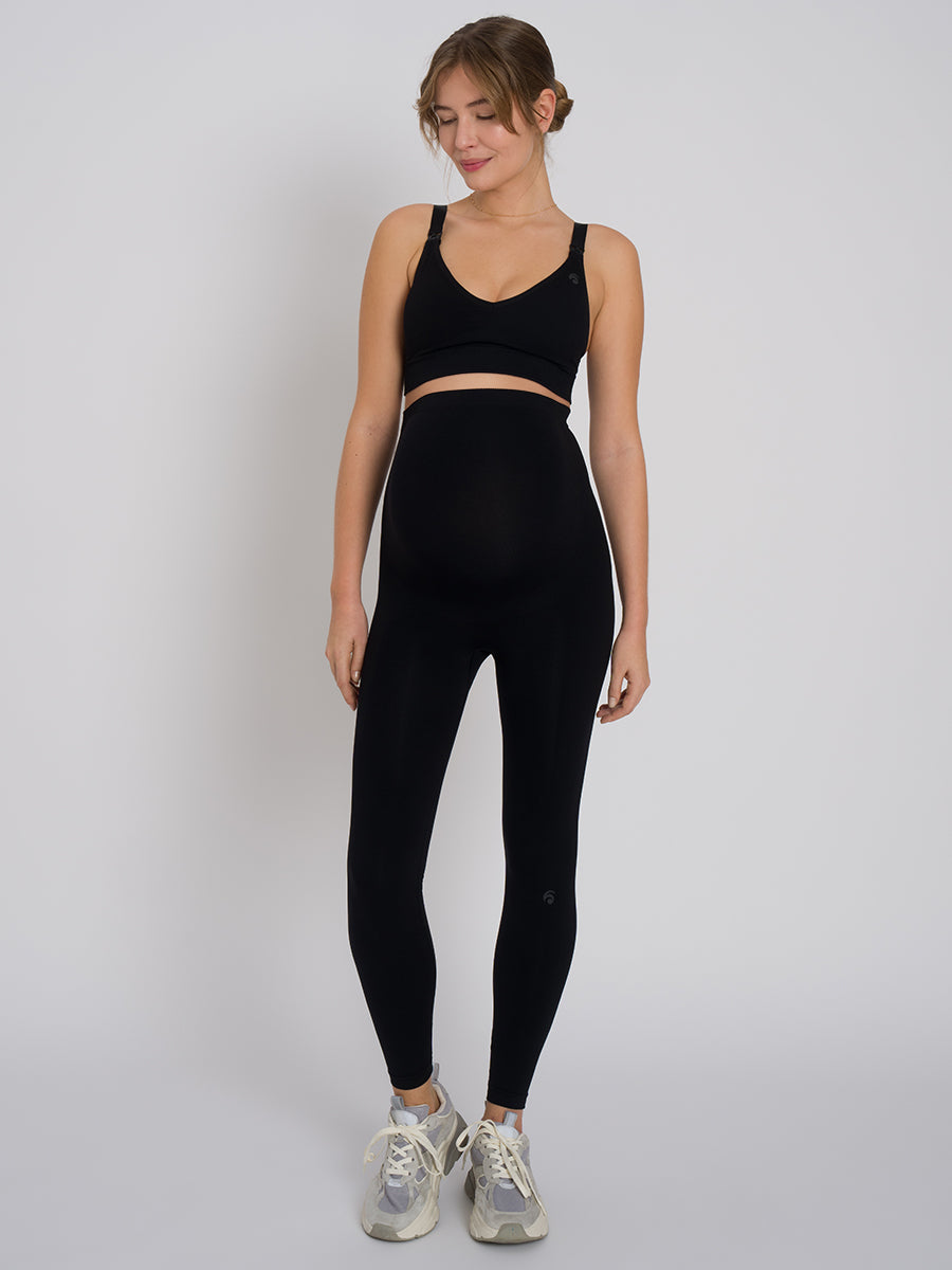 Mila Maternity Zip Set Deluxe - Black